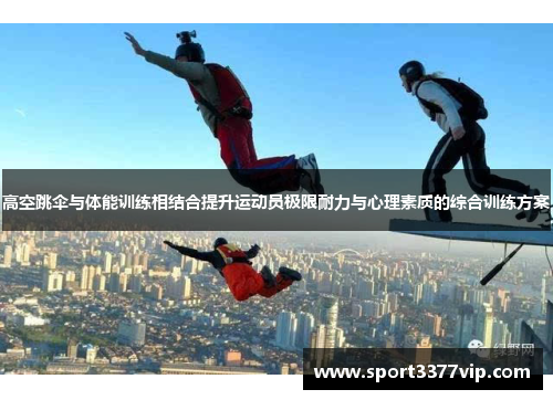 高空跳伞与体能训练相结合提升运动员极限耐力与心理素质的综合训练方案
